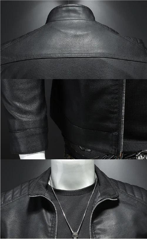 Jaqueta Masculina em Couro Genuino - Jack Premium