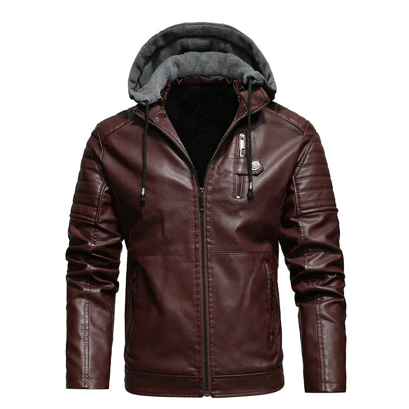 Jaqueta Masculina em Couro Genuino - Sebastian Premium