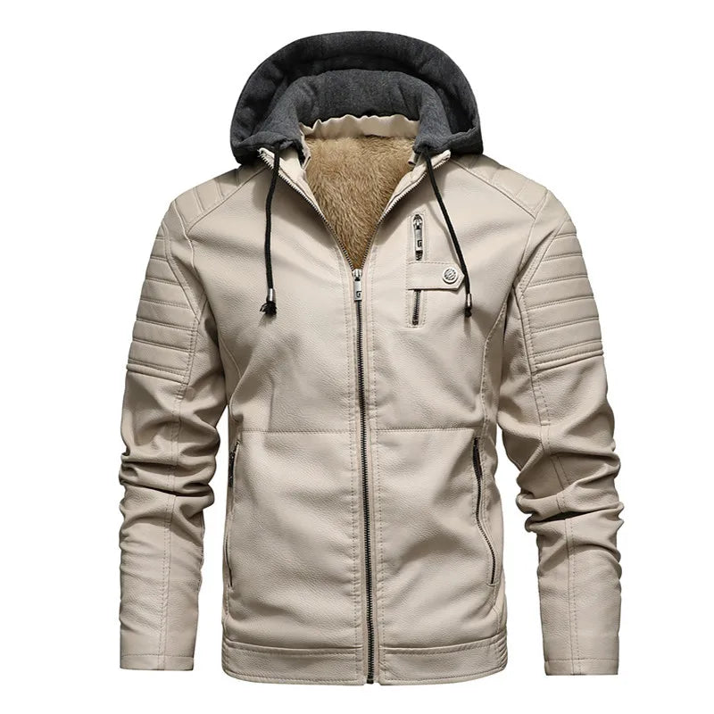 Jaqueta Masculina em Couro Genuino - Sebastian Premium