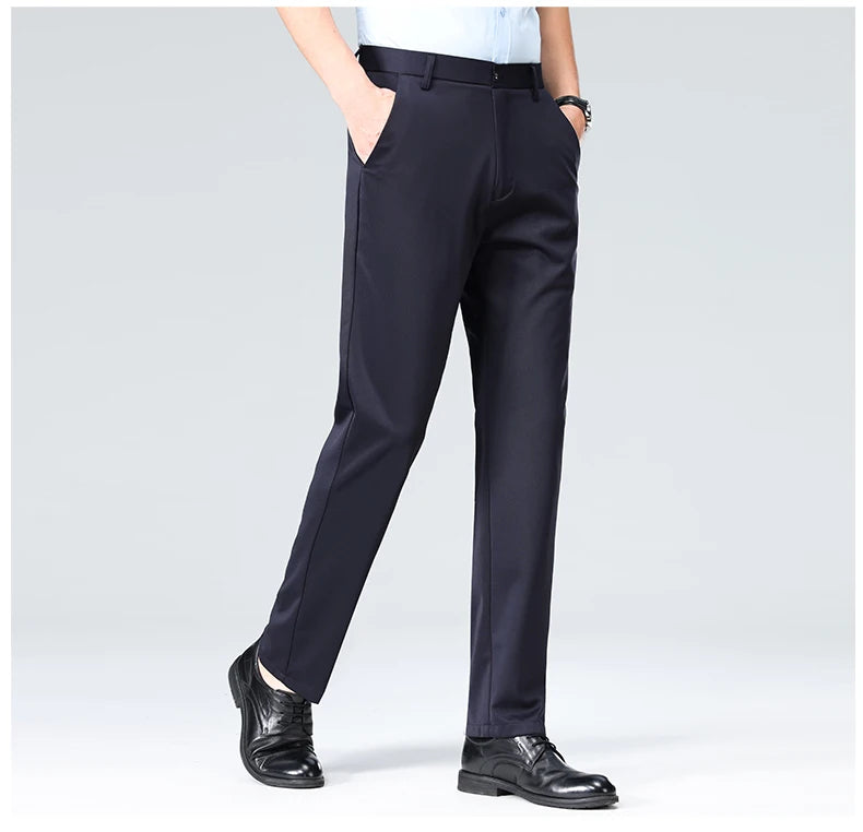 Compre 1 Leve 2 | Calça Social Clássica Alfaiataria + Cinto Social Couro