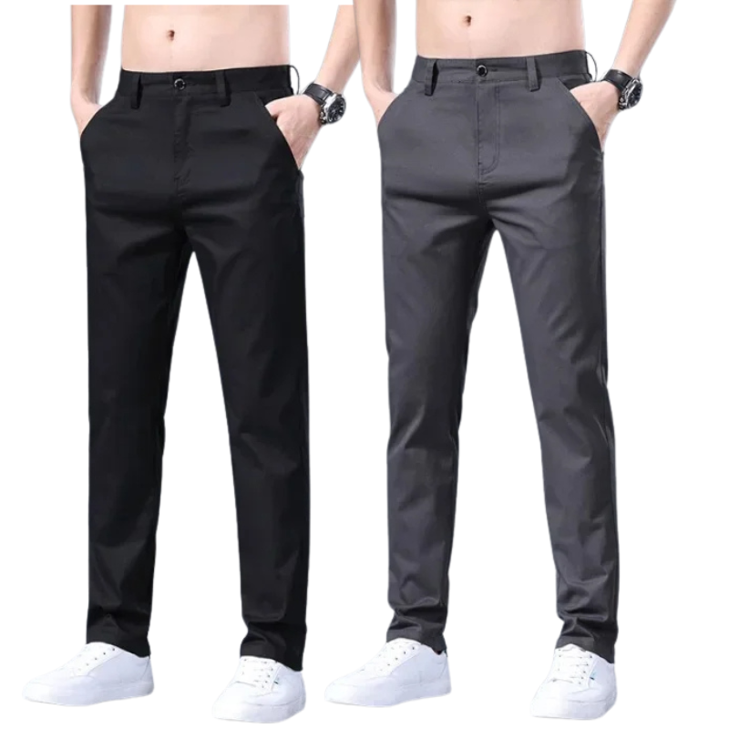 Pague 1 Leve 2 - Calça Sarja de Alfaiataria premium