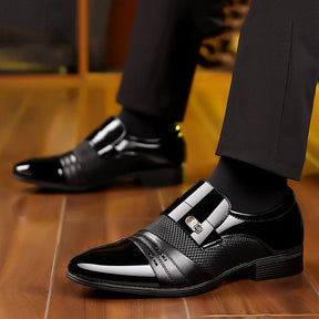 Sapato Social Casual Vintage de couro