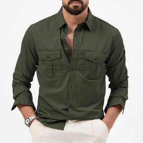 Camisa Cargo Manga Longa Elite