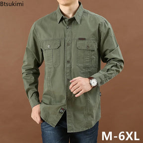 Camisa Cargo Manga Longa Elite