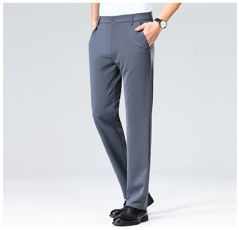 Compre 1 Leve 2 | Calça Social Clássica Alfaiataria + Cinto Social Couro
