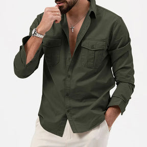 Camisa Cargo Manga Longa Elite