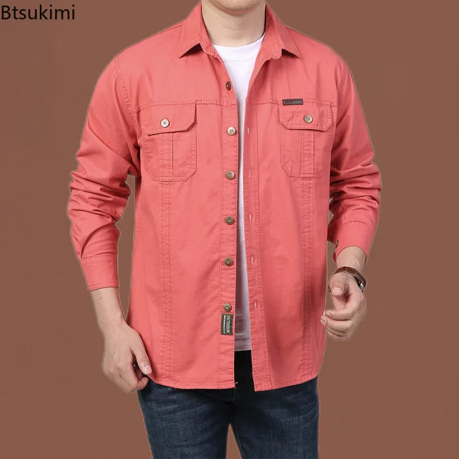 Camisa Cargo Manga Longa Elite