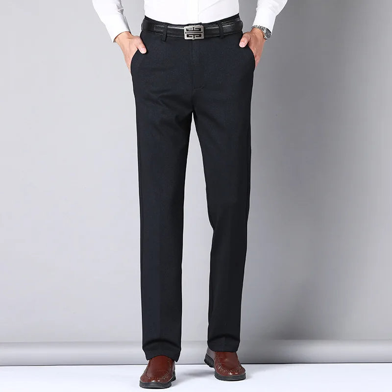 Compre 1 Leve 2 | Calça Social Clássica Alfaiataria + Cinto Social Couro