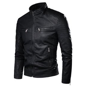 Jaqueta Masculina Vintage em Couro Genuino - Premium Men