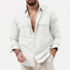 Camisa Cargo Manga Longa Elite