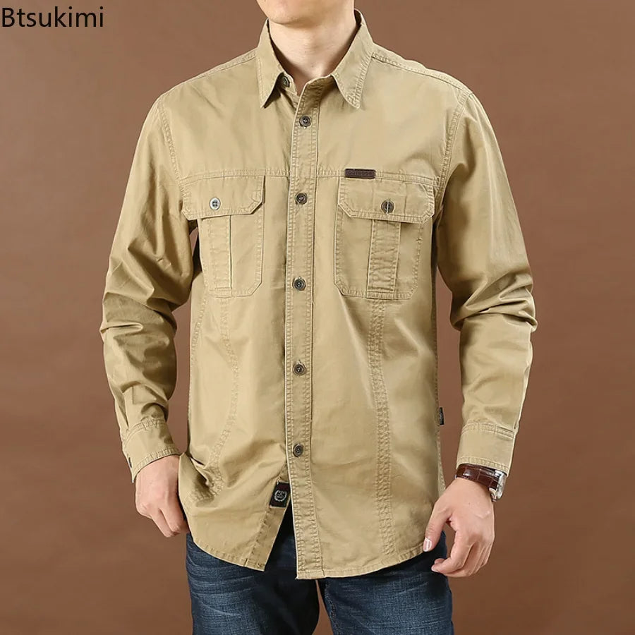 Camisa Cargo Manga Longa Elite