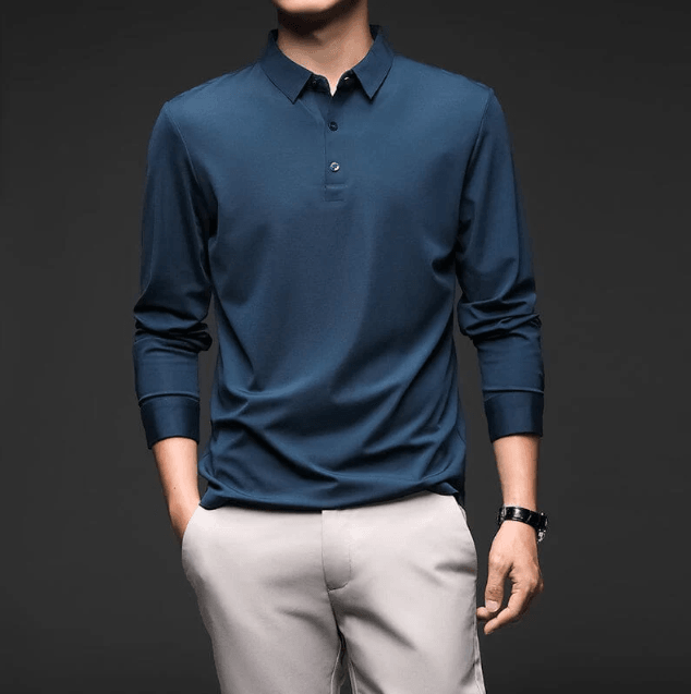 Camisa Polo Classic Manga Longa