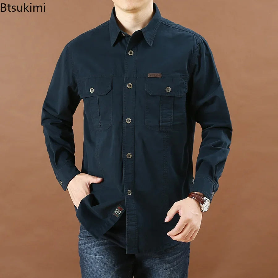 Camisa Cargo Manga Longa Elite