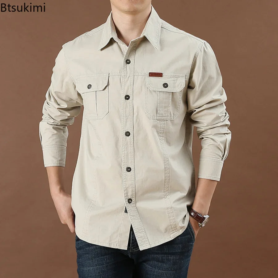 Camisa Cargo Manga Longa Elite
