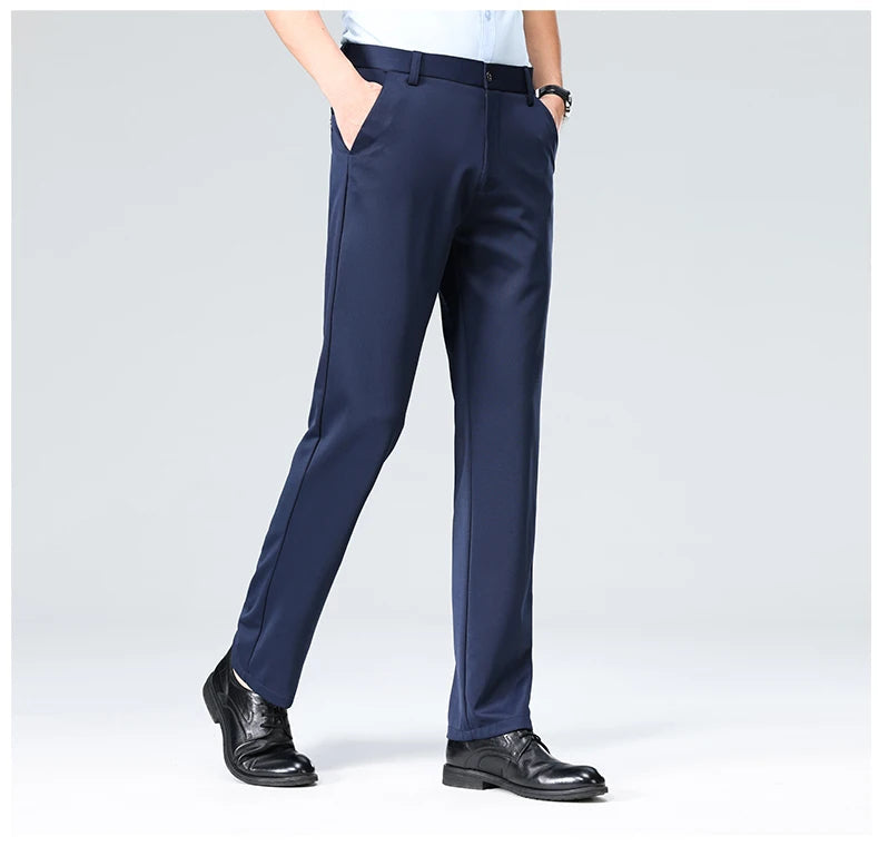 Compre 1 Leve 2 | Calça Social Clássica Alfaiataria + Cinto Social Couro