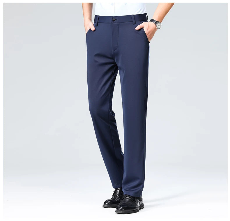 Compre 1 Leve 2 | Calça Social Clássica Alfaiataria + Cinto Social Couro