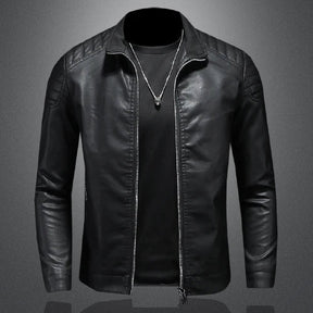 Jaqueta Masculina em Couro Genuino - Jack Premium
