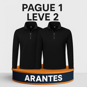 Pague 1 Leve 2 | Camisa Polo com Ziper Systematic