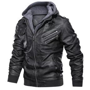 Jaqueta Masculina em Couro Genuino - Premium Men