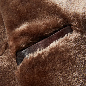 Jaqueta Masculina em Couro Genuíno de Vaca - Enjason