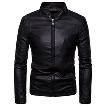 Jaqueta Masculina de Inverno em Couro Genuino - Spiky Premium