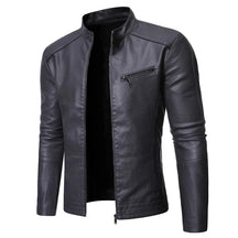 Jaqueta Masculina em Couro Genuino - Slim Men