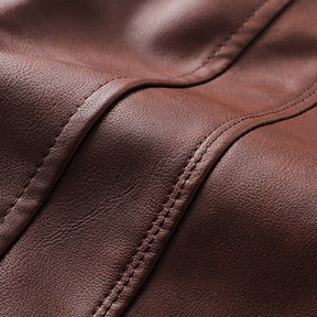 Jaqueta Masculina em Couro Genuino - MotorMen Premium