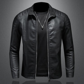 Jaqueta Masculina em Couro Genuino - Jack Premium