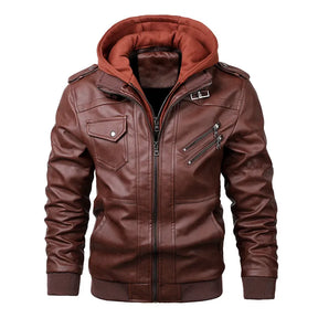 Jaqueta Masculina em Couro Genuino - Premium Men