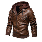 Jaqueta Masculina Em Couro Genuino - MotorJack Premium