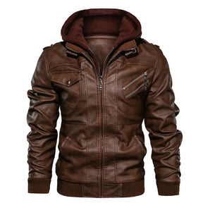 Jaqueta Masculina em Couro Genuino - Premium Men