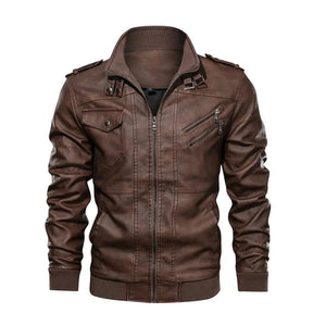 Jaqueta Masculina em Couro Genuino - Premium Men