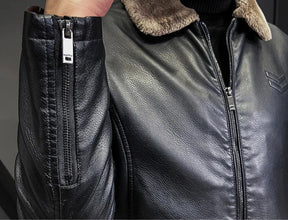 Jaqueta Masculina em Couro Genuíno - Borghese
