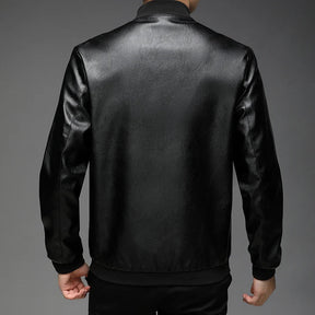Jaqueta Masculina em Couro Genuino - Slim MenPro