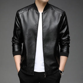 Jaqueta Masculina em Couro Genuino - Slim MenPro