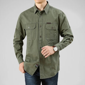 Camisa Cargo Manga Longa Elite