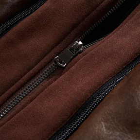 Jaqueta Masculina Em Couro Genuino - MotorJack Premium
