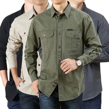Camisa Cargo Manga Longa Elite